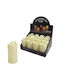 Marhome Aromatic Ecru Candle 5x11cm