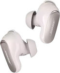 Bose QuietComfort Ohrstöpsel Bluetooth Freisprecheinrichtung Kopfhörer mit Schweißbeständigkeit und Ladehülle White Smoke