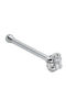 Piercing.gr Σκουλαρίκι Μύτης από Ασήμι 0.6mm