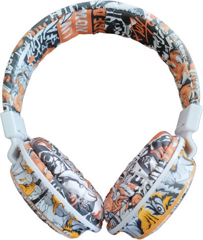 Fashion Model Безжични / Жични On Ear Слушалки с 10 часа Работа Orange Micky