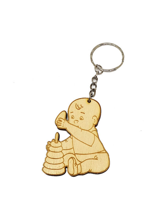 Woodseason Keychain Wooden