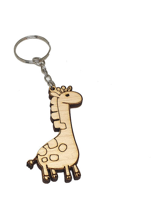 Woodseason Keychain Lemn