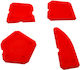 Set Spatula Plastic with Plastic Handle 3ERG100