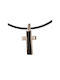 Theodora's Jewellery Men's Cross from Silver with Cord