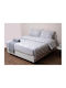 Viopros Cotton Duvet Cover Super King 220x240 Grey