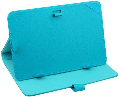 Blun Universal Flip Cover Synthetic Leather Blue (Universal 10")