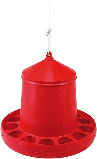 Copele Plastic Feeder for Chickens and Poultry with Capacity 12kg 46x46cm.