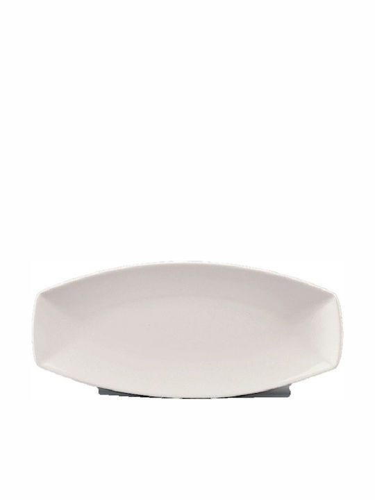 Schonwald Germany Servierplatte Oval Porzellan Weiß 1Stück