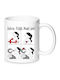 Christmas Mug Ceramic White 1pcs