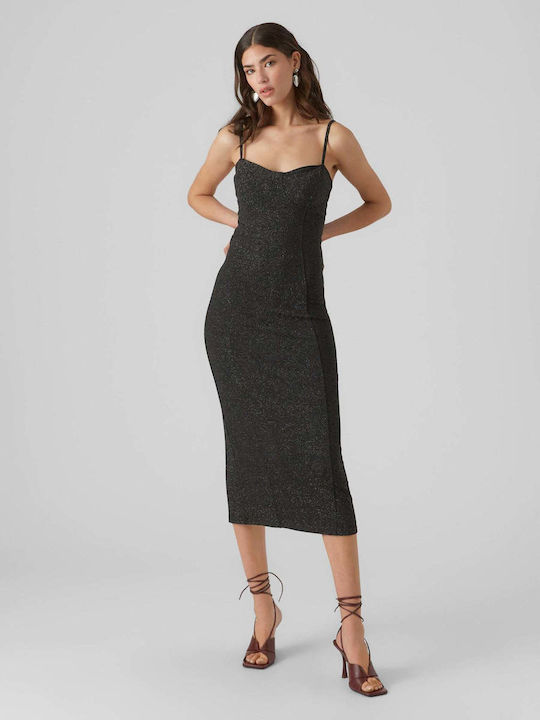 Vero Moda Mini Rochie cu Slit Black