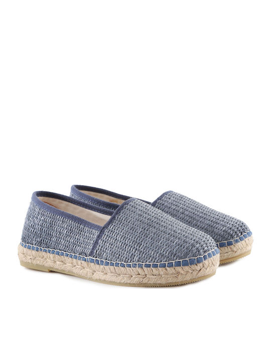 Women's Fabric Espadrilles Blue