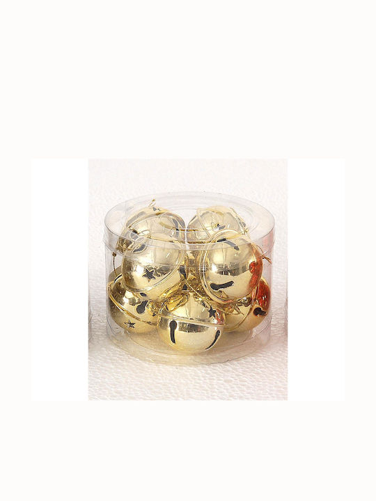 Hängendes Glocke Ornament Gold