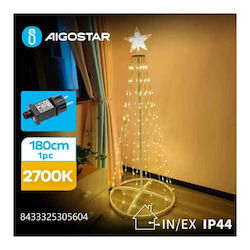 Aigostar Beleuchtet Weihnachtsdekoration Baum Kegel Weiß