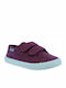 Kinder Sneakers mit Klettverschluss Burgundisch