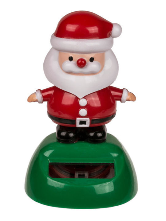 Decorative Santa Claus with Movement Red Plastic