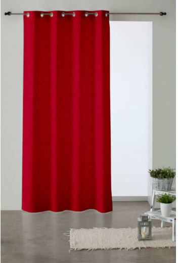 Vassiliadis Bros Levante with Grommets Red 140x260cm