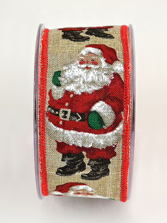 Kappa Decor Χριστουγεννιάτικη Κορδέλα Πλαστική Κόκκινη 900x5cm