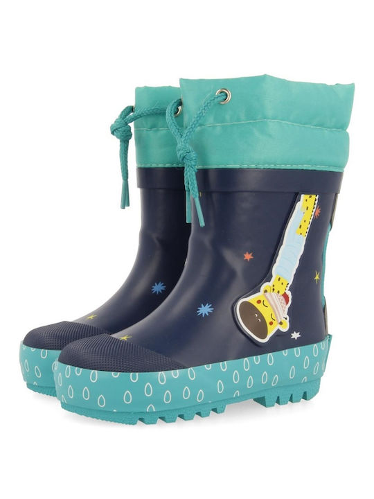 Gioseppo Kids Wellies with Internal Lining Navy Blue