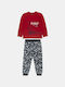 Alouette Kids Pyjamas Winter Cotton Red