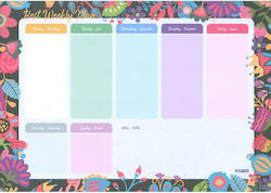 Uni Pap Weekly Planner Agenda 17x24cm (Μiscellaneous Designs)