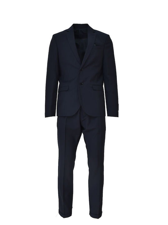 Officina36 Men's Suit Blue