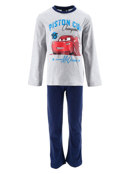 Superheroes Kids Pyjamas Grey melange