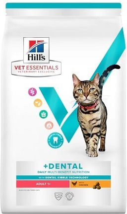 Vet Essentials Dry Food for Senior Cats with Chicken 1.5kg
