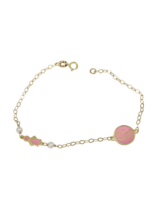 Kids Bracelet from Gold 9K