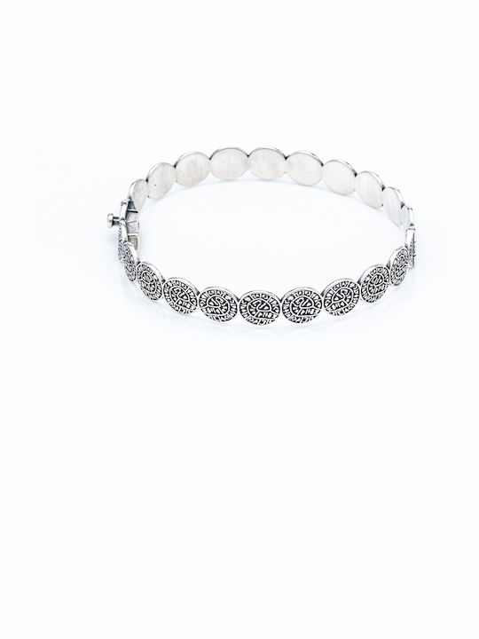 Damen Armband Handschellen aus Silber