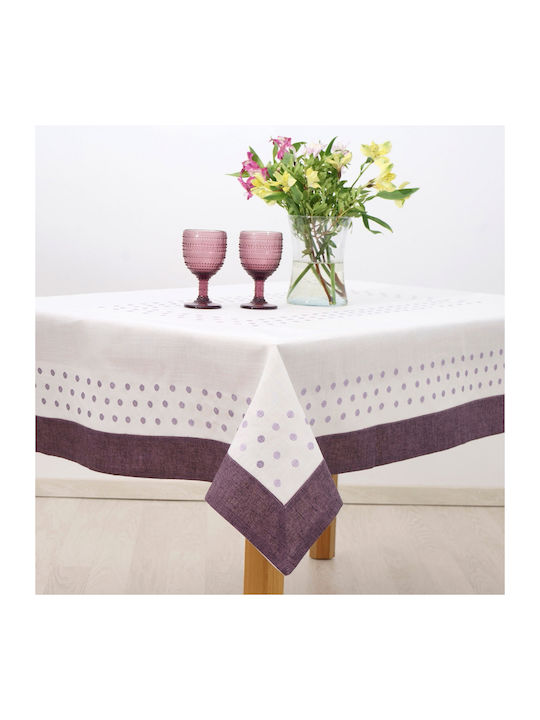 Dimeco Checkered Purple 90x90cm