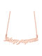 JewlsAndJems Name from Pink Gold Plated Silver
