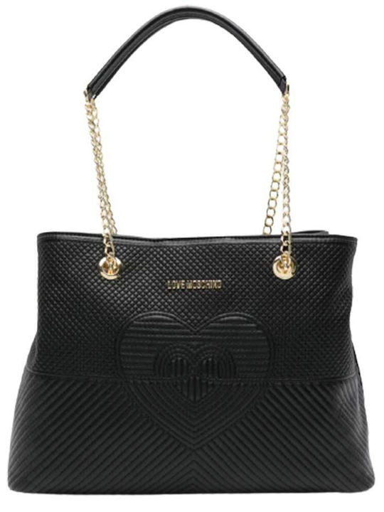 Moschino Damen Tasche Hand Schwarz