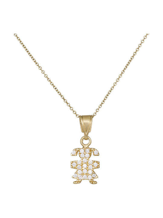 Necklace from Gold 14K