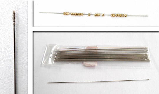 Faitakis Pack Χάντρες Χειροτεχνίας Ασημί 36τμχ 100mm