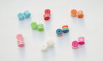 Craft Beads Green 500pcs 7mm