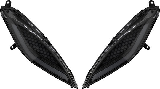 Roc Φλας Μοτοσυκλέτας LED για Yamaha CRYPTON-X135 2τμχ