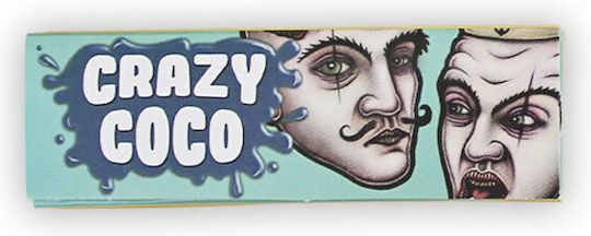 Lion Rolling Circus Crazy Coco Χαρτάκια Στριφτού Τσιγάρου 33 φύλλα 25τμχ