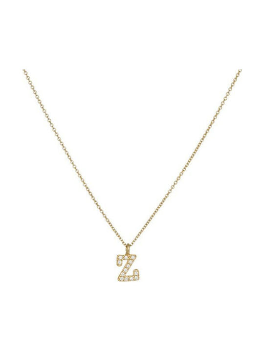 Necklace Monogram from Gold 14K