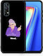Smartfits Grandma Mood Black Back Cover Μαύρο (Realme 7)