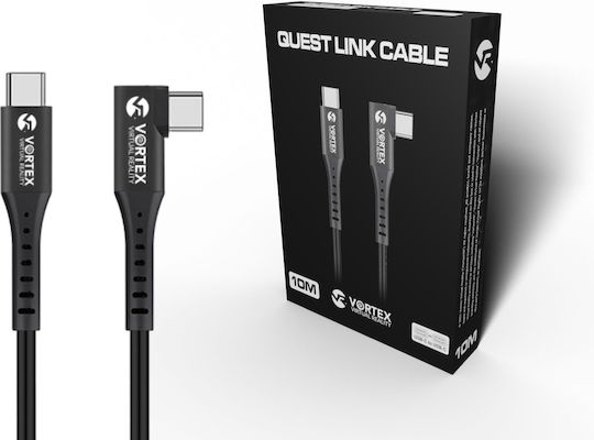 Meta Quest USB 2.0 Cable USB-C Male - USB-C Black 10m VVR.K10M1.LINK.CABLE.USB.C.3.2