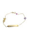 Kinderarmband ID aus Gold 14K