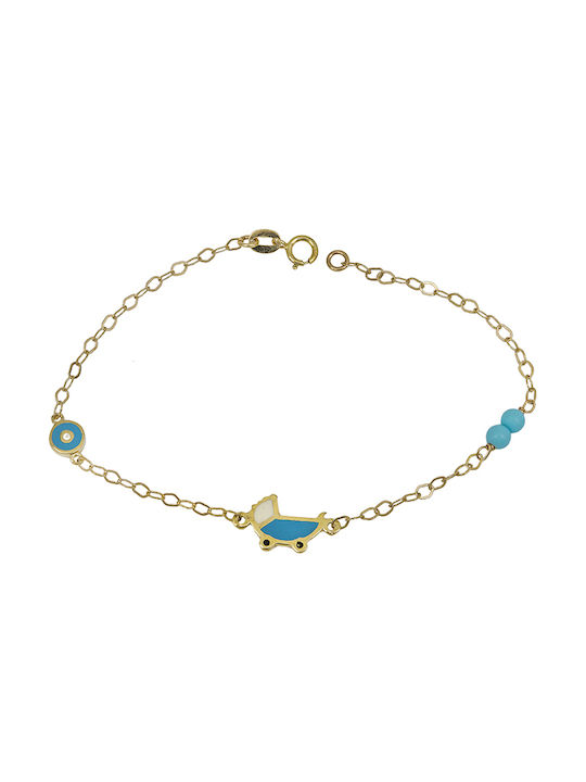 Kids Bracelet from Gold 9K