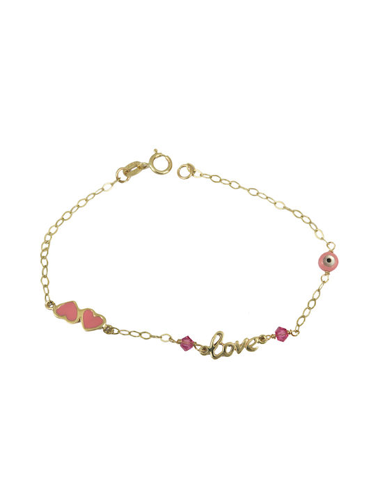 Kids Bracelet from Gold 9K