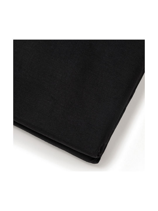 Melinen Line Σετ Σεντόνια Μονά Βαμβακερά BLACK 170x270cm