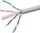 Redled U/UTP Cat.6 (Gigabit) Καλώδιο Δικτύου Ethernet 1m