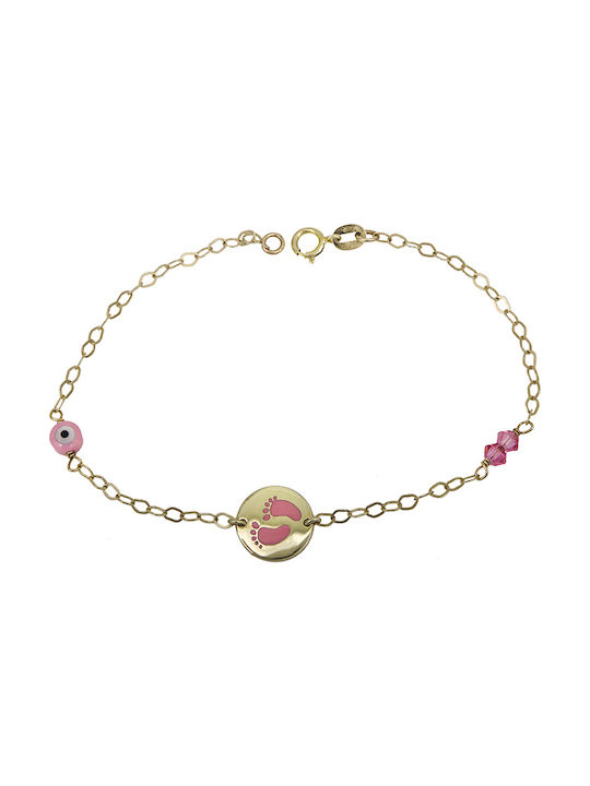 Kids Bracelet from Gold 9K