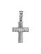 White Gold Cross 14K