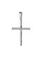 White Gold Cross 14K