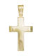 Herren Gold Kreuz 14K