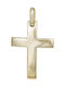 Herren Gold Kreuz 14K